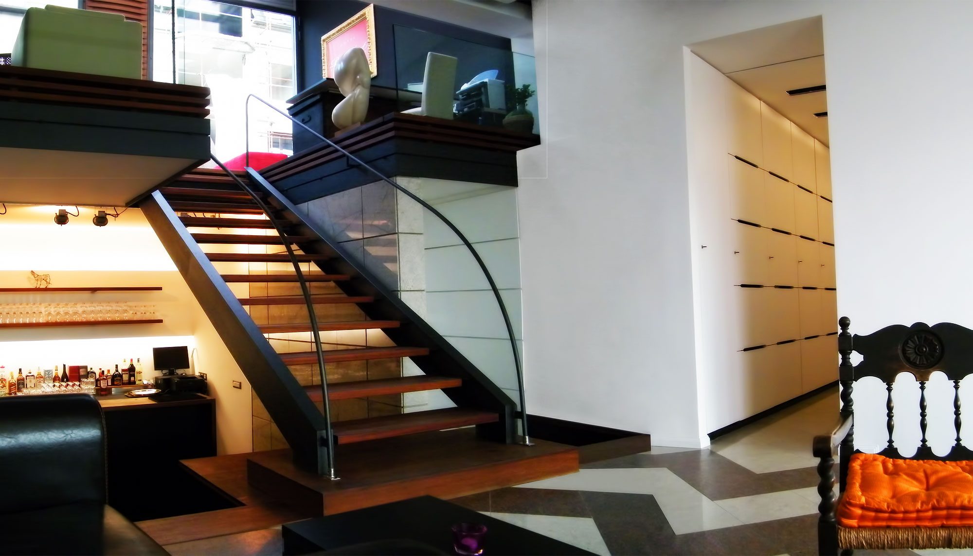 Lounge Bar of Hotel President Pantovcak in Zagreb, Croatia